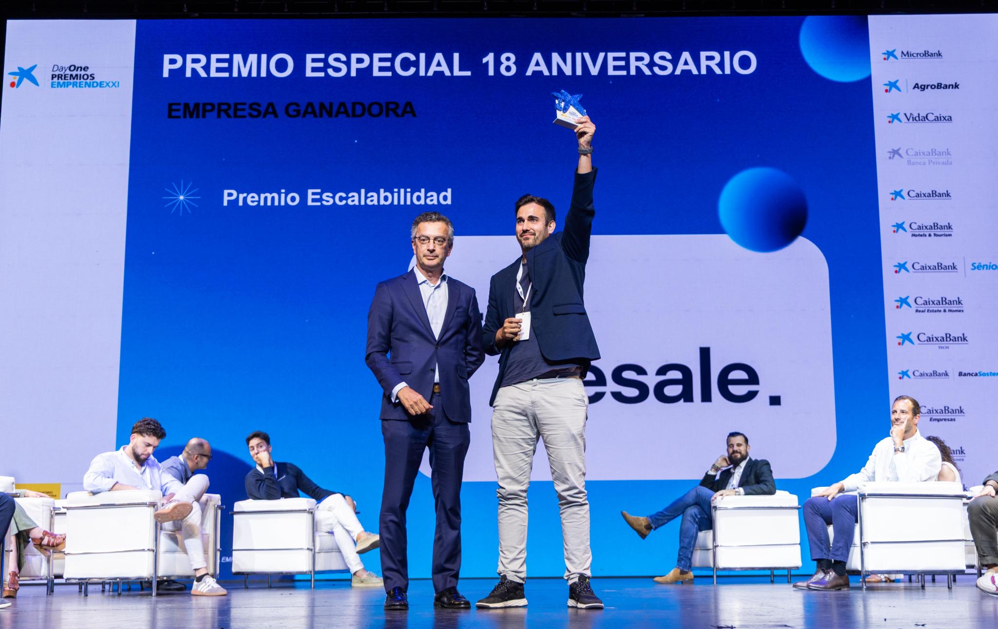 TripResale gana el Premio EmprendeXXI a la Escalabilidad 2025